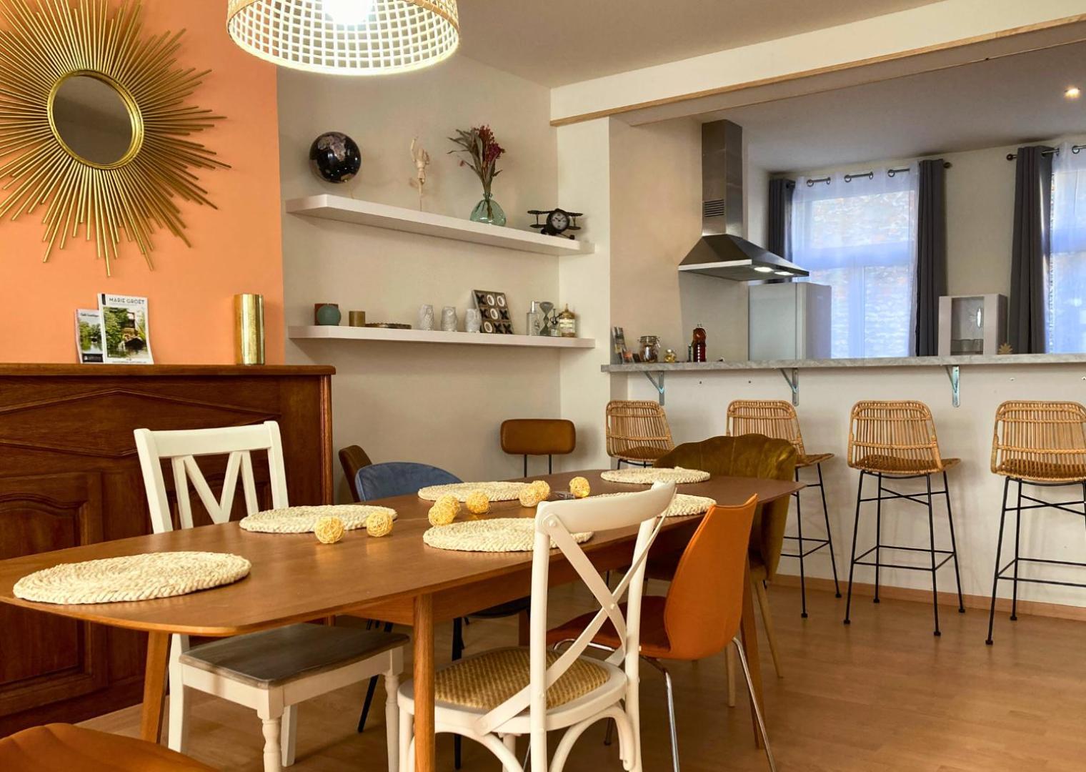 Le Bohemian Chic - 4 Chambres En Hypercentre De Saint-Omer, Ideal Pour Les Groupes 외부 사진